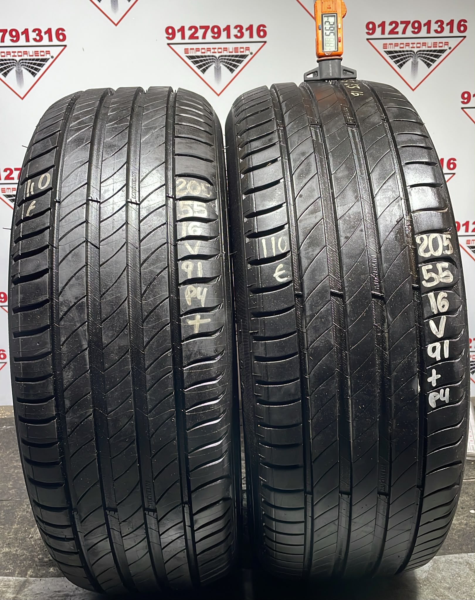 MICHELIN PRIMACY 4 USADO  205/55 R16 91 V